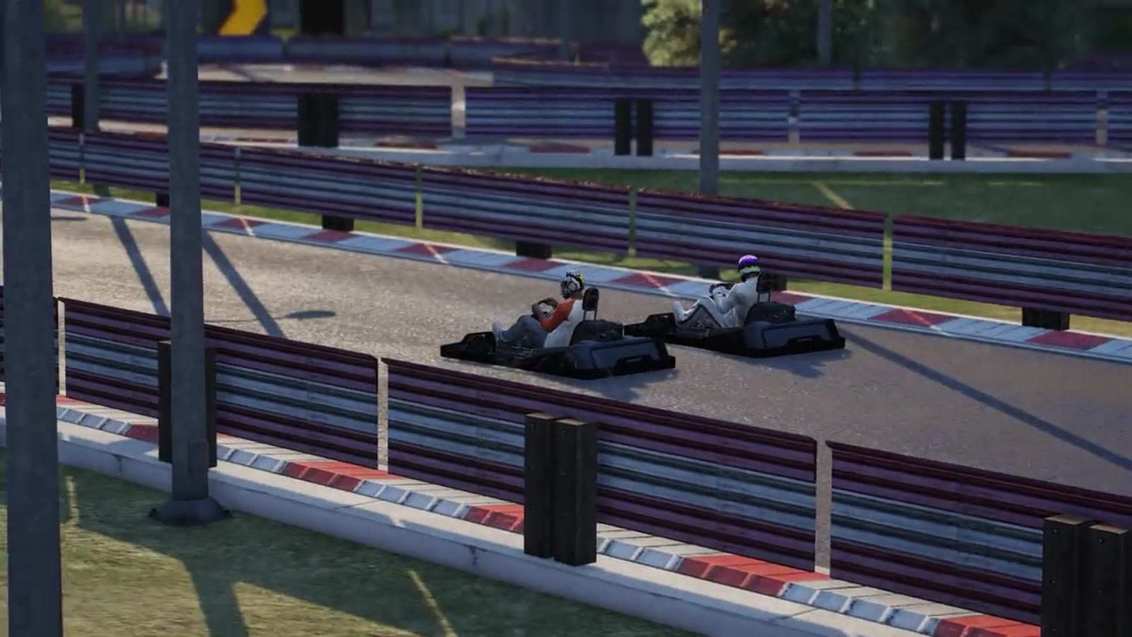 Kart-Rennen auf der Rennstrecke — Community-Event bei RESIDE